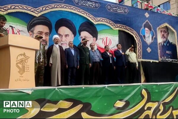نمایش سراسری اقتدارعظیم جان فدا برای ایران امام رضایی( ع)