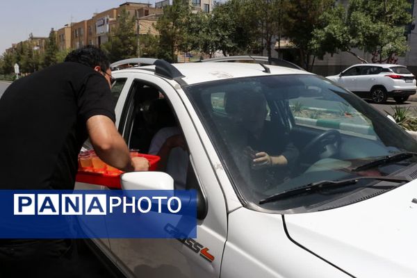 موکب مسجد حضرت صاحب الزمان(عج) در روز عاشورا