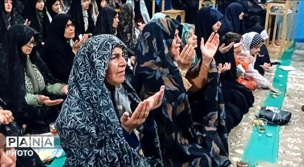 تحویل سالی معنوی در روستای نقاب خلیل آباد