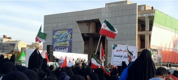 حماسه حضور مردم در حمایت از طرح نور حجاب و عفاف در مشهد