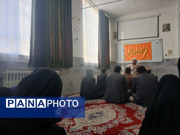 دعای ندبه در مدرسه حضرت زهرا (س) نیر