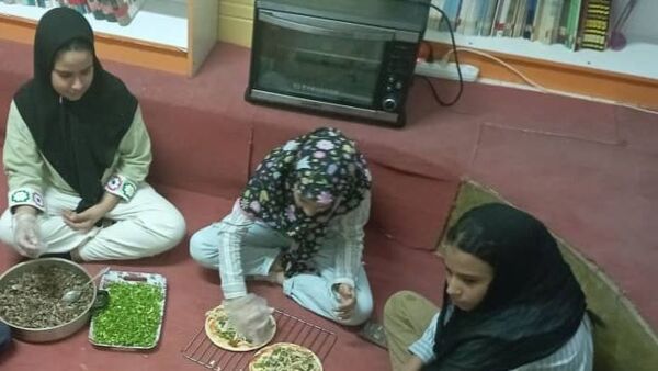 کارگاه«بازی کن، پیتزا بپز» در کانون پرورش فکری کودکان و نوجوانان حاجی آباد
