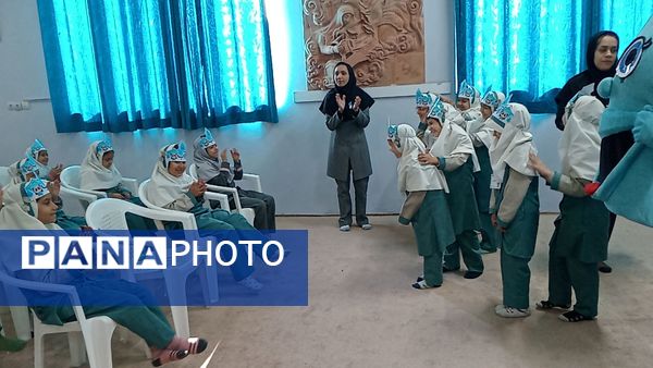 فراگیری نخستین واژه آب، جشن آب کلاس اولی‌های دبستان لطیفه