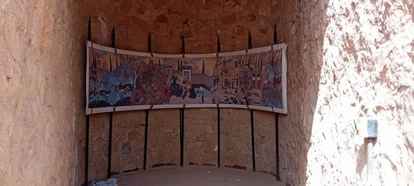 بازدید دانش‌آموزان از کارخانه آلومینای جاجرم و قلعه جلال الدین شهرستان گرمه