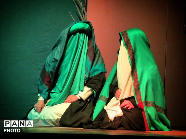 اجرای نمایش ، یاس بی نشان در جمع مردم مبعوث شده شهرستان فلاورجان