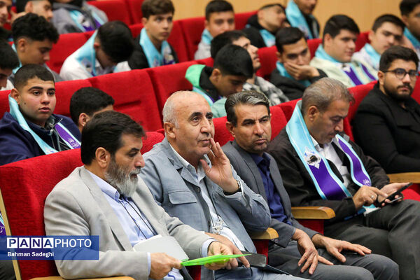 مراسم آموزش کاروان‌های عمره دانش‌آموزی به دانش‌آموزان عازم سرزمین وحی