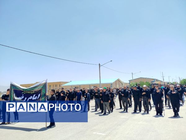 دسته عزاداری ظهر عاشورا در فاروج 