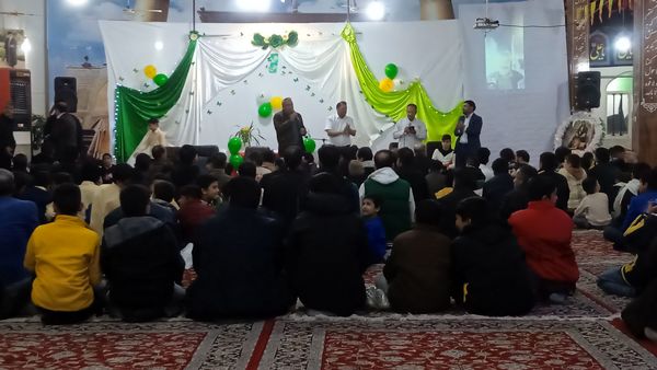 جشن میلاد امام علی (ع) در حسینیه حیدری فدافن