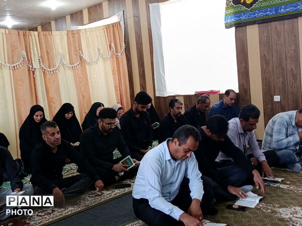 آیین سوگواری در آموزش و پرورش حاجی‌آباد