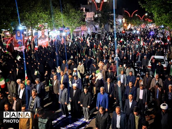 نماز استغاثه در قراره شبانه کاشمری ها