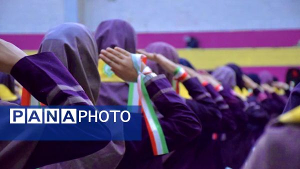 درخشش یاوران مقاومت، دختران انقلاب، در شهرستان شازند استان مرکزی