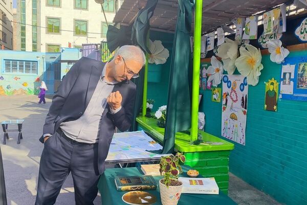 برگزاری مراسم افتتاحیه طرح مصباح الهدی در دبستان ۲۲ بهمن ۲ ناحیه یک شهرری