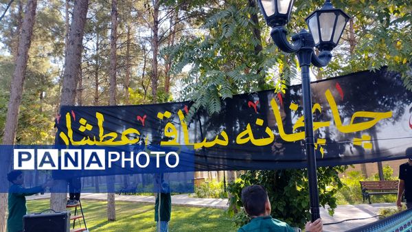 برپایی موکب‌های اربعین حسینی در خلیل آباد 