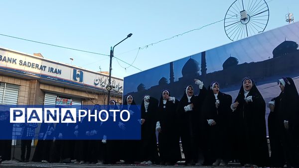 جشن خیابانی میلاد بقیة الله الاعظم (عج) در شهرستان نیشابور