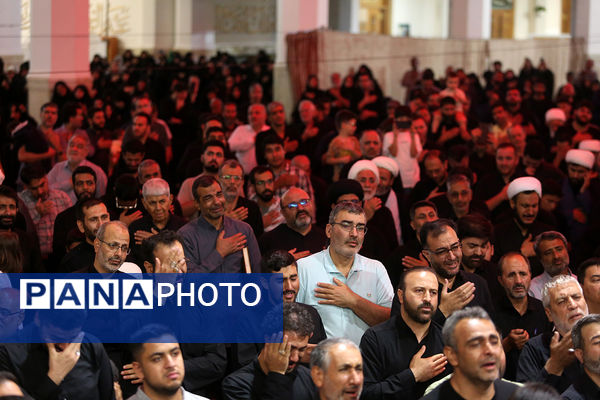 مراسم عزاداری سالروز شهادت امام حسن عسگری(ع) در قم