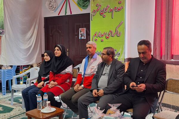 افتتاحیه طرح «سفیران سلامت» در دبستان الهام حاجیان ناحیه دو شهرری 