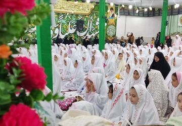 جشن تکلیف و افطار روزه‌اولی‌ها در بیجار