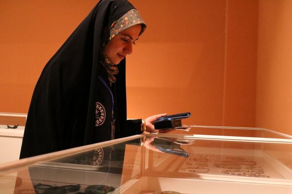 بازدید اعضای گروه ایرانِ جان از موزه ملی ایران 