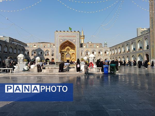 اردوی زیارتی کبوترانه تا قدس در مشهد مقدس