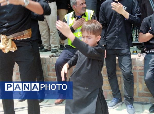 عزاداری هیات بیرجند در حسینیه امام رضا (ع) 