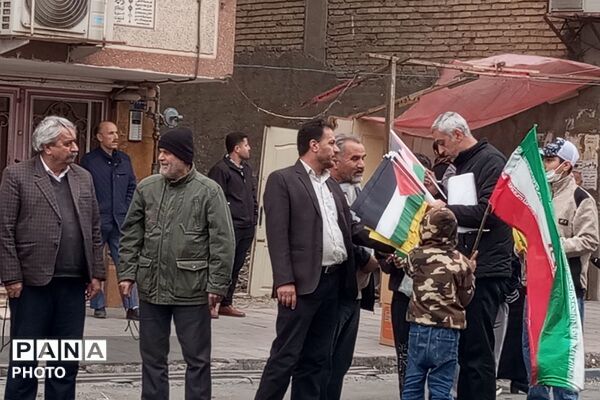 میعادگاه نماز جمعه روز قدس مردم نصیرشهر
