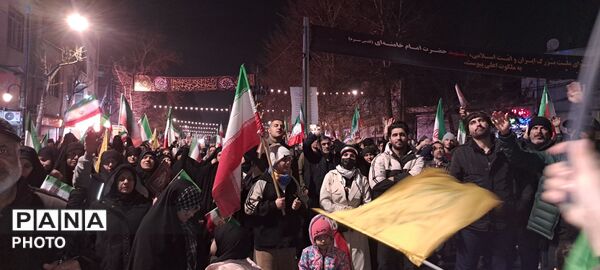 ایستادگی مردم کرج مقابل دشمنان متجاوز آمریکایی_صهیونی