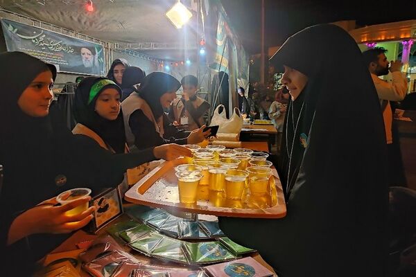 مراسم یادبود شهدای خدمت در شهرستان نیشابور