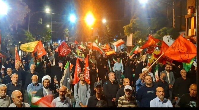 تداوم تجمعات شبانه در خیابان‌های ایران