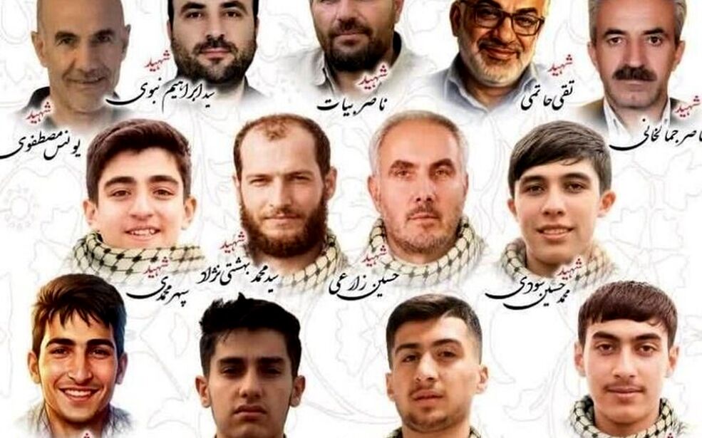 میثاق دوباره زنجانی‌ها با راه شهدا در چهلمین روز شهادت مدافعان امنیت
