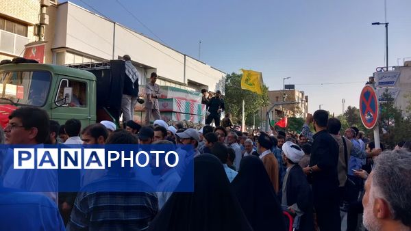 تشییع 8 شهید پدافند هوایی ارتش و هوافضای سپاه در قم