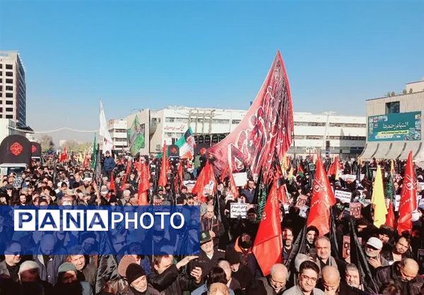 اجتماع باشکوه فاطمیون در مشهد