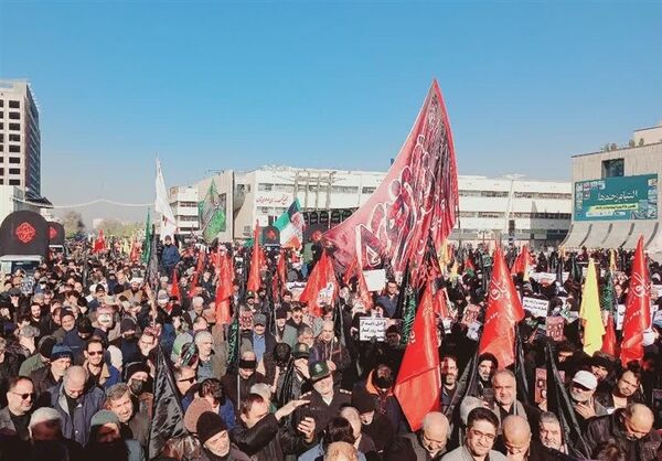 اجتماع باشکوه فاطمیون در مشهد