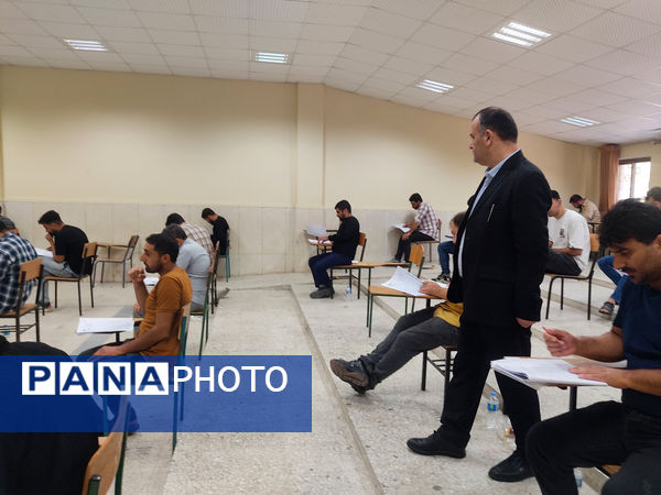 بازدید مدیرکل آموزش و پرورش مازندران از برگزاری آزمون‌ استخدامی فرهنگیان در بابلسر