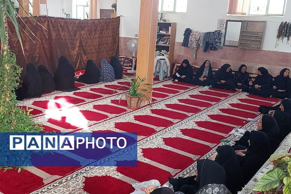 برگزاری مراسم عزاداری صبح عاشورا در روستای جعفرآباد بوانات