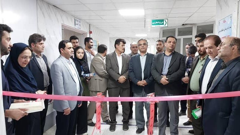 افتتاح چند پروژه‌ سلامت محور در بیمارستان شهدا لردگان 