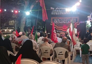 گرامیداشت هفته دفاع مقدس در میدان حافظ نیشابور