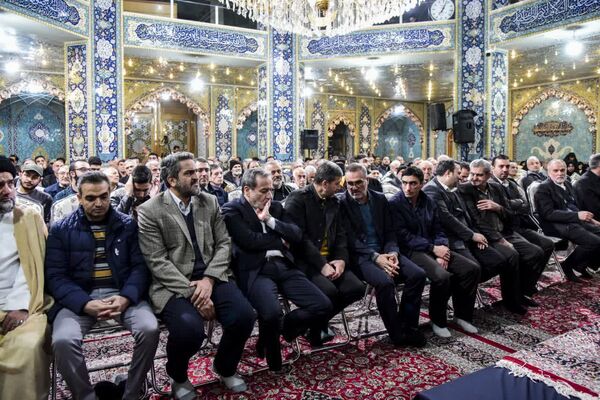 مراسم سالگرد ارتحال یاور صدیق انقلاب اسلامی در اصفهان 