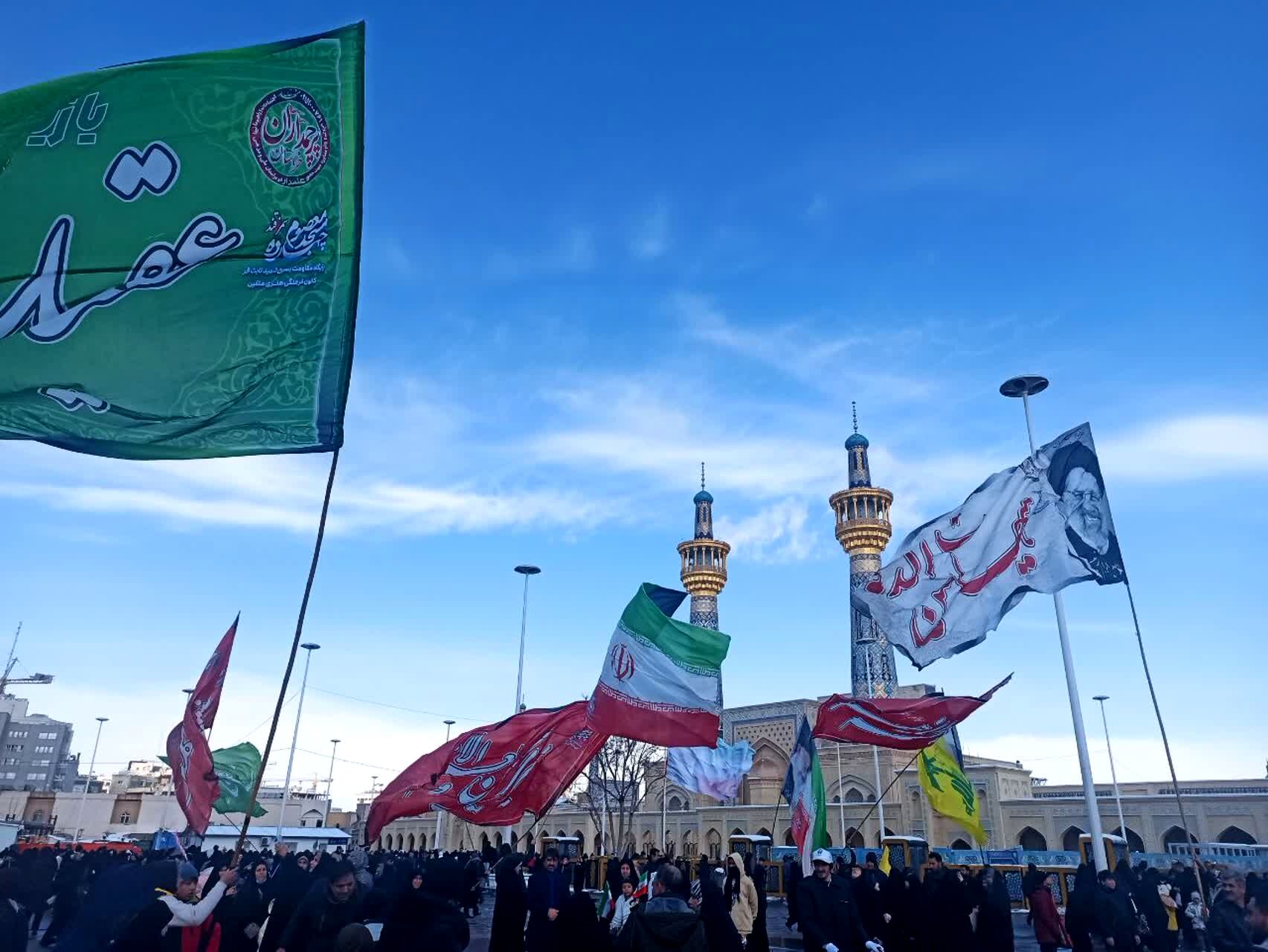 راهپیمایی یوم الله ۲۲بهمن، تجدید میثاق با آرمان‌های اسلام در مشهد مقدس