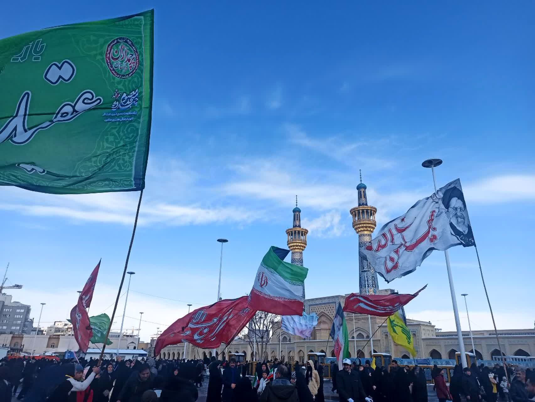 راهپیمایی یوم الله ۲۲بهمن، تجدید میثاق با آرمان‌های اسلام در مشهد مقدس