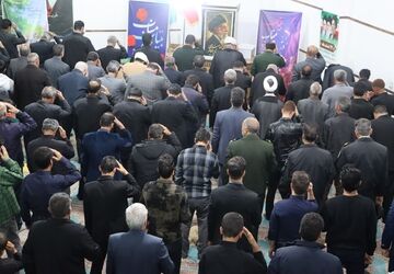 مراسم چهلمین روز شهادت قائد امت و شهدای دانش آموزی میناب در رشتخوار