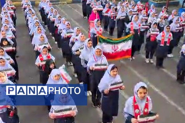 جشن دهه فجر و اعیاد شعبانیه در مدارس ناحیه دو شهرری 