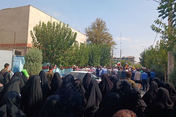 راهپیمایی مردم ولایتمدار بهارستان 2 در محکومیت جنایات رژیم صهیونیستی