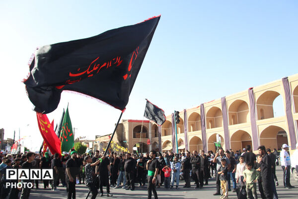 امامزاده جعفر یزد میزبان دسته عزای عزادارن شهادت امام صادق (ع)