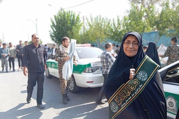 راهپیمایی مردم ولایتمدار بهارستان 2 در محکومیت جنایات رژیم صهیونیستی