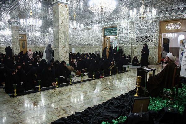 حال و هوای حرم کریمه اهل بیت(س) در سالروز وفات حضرت خدیجه(س)