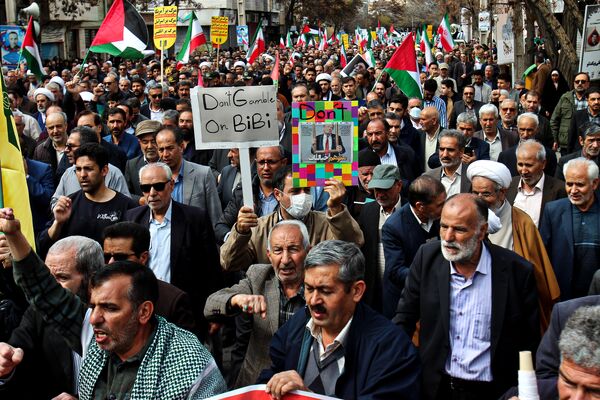 راهپیمایی روز قدس در زنجان 