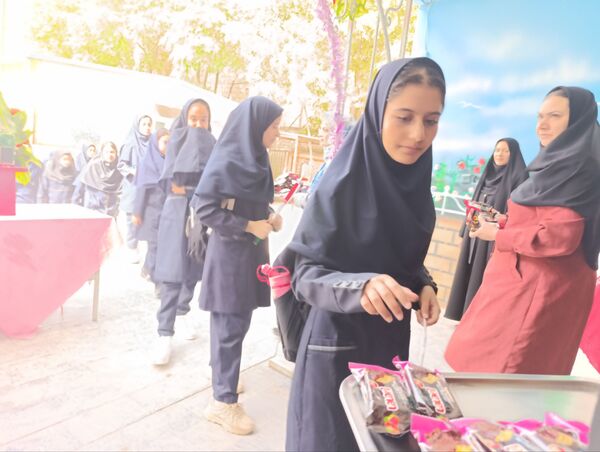 جشن جوانه ها در دبیرستان سروقد مشهد 