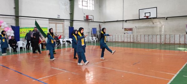افتتاحیه مسابقات جام اقتدار فوتسال در سالن ۱۳ آبان شهرستان شیروان 