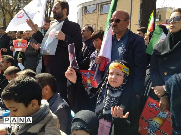 تجمع فرهنگیان شهرکرد برای خون خواهی قائد امت 