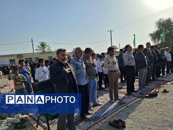 جشن پرشور دهه فجر انقلاب اسلامی در محله ولی عصر سندرک 